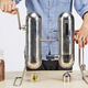 Image for article titled This steampunk contraption allows you to make your own nut oils